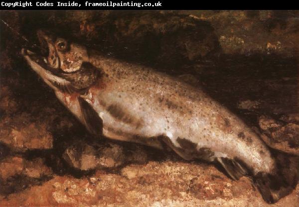 Gustave Courbet Trout